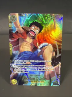 One Piece Adventure on Kami's Island Monkey.D.Luffy Secret Rare #OP15-119 - Image 1