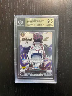 2025 ONE PIECE PRB02 EN MY ERA...BEGINS!! ALTERNATE ART BGS 9.5 - Image 1