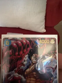 Monkey D. Luffy (Alt Art) OP11-118 SEC A Fist of Divine Speed One Piece TCG Eng. - Image 2