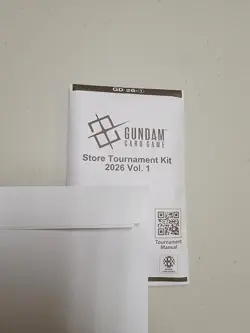 Gundam Card Game Store Tournament Kit 2026 Vol 1 English Sealed - Image 1