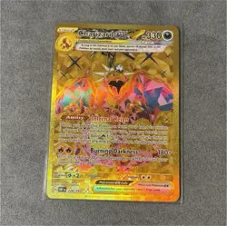 Pokemon Charizard 004/102 Holo Rare Base Set Stage 2 TCG Card English - Image 1