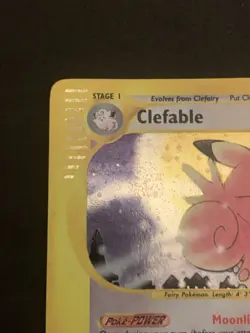 Pokemon Card Expedition Clefable 7/165 LP - Image 2