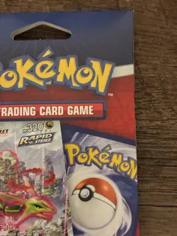 Pokemon TCG Pack Sealed 25 Cards 1 Foil Guaranteed Rayquaza Trading Card Game - Image 3