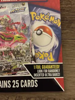 Pokemon TCG Pack Sealed 25 Cards 1 Foil Guaranteed Rayquaza Trading Card Game - Image 4