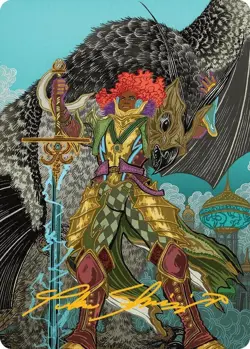 Caradora, Heart of Alacria Art Card (3/54) (Gold-Stamped Signature) - Image 1