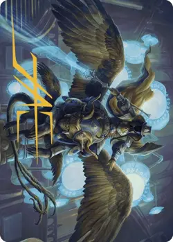 Ezrim, Agency Chief Art Card (Gold-Stamped Signature) - Art Series - Image 1