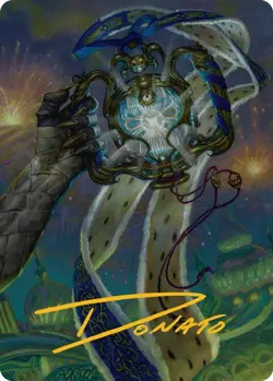 The Aetherspark Art Card (Gold-Stamped Signature) - Art Series: Aetherdrift - Image 1