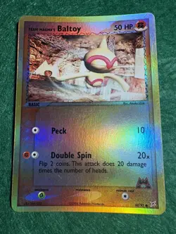 Team Magma's Baltoy 60/95 PL Pokemon Cards Reverse Holo Rare Vintage - Image 1