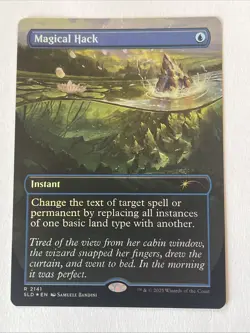 Magical Hack 2141 Dandan Secret Lair Drop Foil Rare Magic The Gathering SLD EN - Image 1