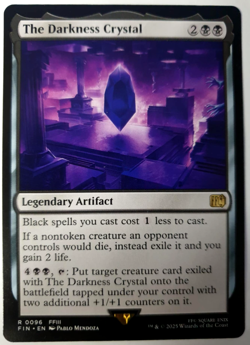 The Darkness Crystal - MTG Final Fantasy - Rare - 0096 NM - Image 1