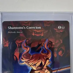 Shantotto's Coercion FF Sorcery Rare Black 0034 Diabolical Intent - Image 3