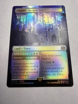 Ishgard, the Holy See (Borderless) Final Fantasy Foil - Image 1