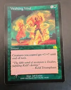 Vitalizing Wind Prophecy MTG Foil Lightly Played - Image 1