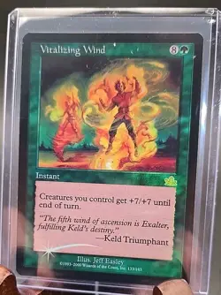 Vitalizing Wind Prophecy MTG Foil Lightly Played - Image 3