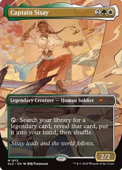 MTG Captain Sisay Secret Lair City Styles 2 NM - Image 1