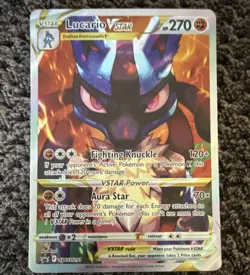 Lucario VSTAR SWSH291 Sword & Shield Promo Holo Pokemon TCG Fighting - Image 1