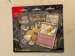 Pokemon Scarlet & Violet Paldean Fates 3 Pack Blister Greavard Promo New! - Image 3