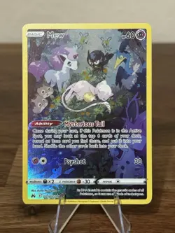 Pokemon TCG Mew GG10/GG70 Crown Zenith Near Mint Condition - Image 1