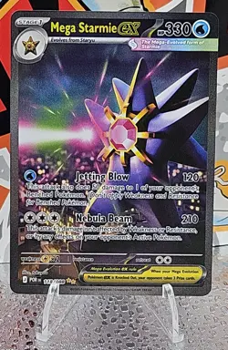 🔥Pokemon Perfect Order Mega Starmie EX 118/088 Special Illustration Rare SIR - Image 1