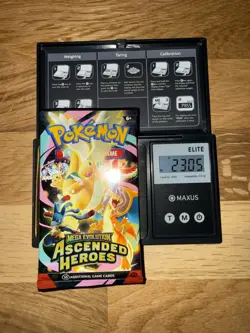 Extremely Heavy Pokemon Ascended Heroes Booster Pack (23+) Potential God Pack - Image 1