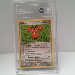 Dodrio 33/101 2004 Pokemon EX Hidden Legends Regular English TAG 10 - Image 1