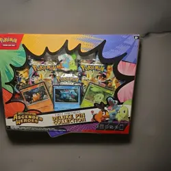 Pokemon TCG Mega Evolution Ascended Heroes First Partners Deluxe Pin Collection - Image 1