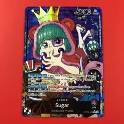 One Piece CCG | (Sugar | OP10-003 NM) Leader Alt Art Card TCG RARE English - Image 1