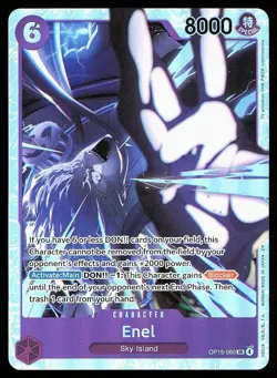 Enel OP15-060 Adventure on Kami's Island One Piece English NM - Image 1