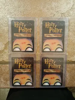Harry Potter WOTC Foil Rare Card Lot ×4 (Light Play/Played Cond.) Charms Potions - Image 4
