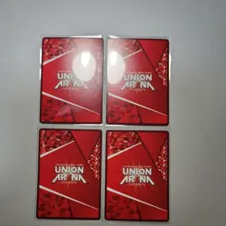 UNION ARENA Rem SR 4 Card Set Trading Card Rare Play - Image 2