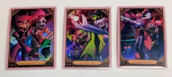 Hazbin Hotel Season 2 Cards 2nd Ed Pink Foil - 57,58,59 C-UC-R Optichrome Bundle - Image 1