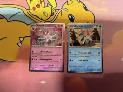 Glaceon #171 Sylveon #172 (Cosmos Holo) S&V Promo Cards - Image 1
