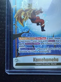 Dragon Ball Super Card Game Fusion World- Kamehameha FS11-17 Foil Gold - Bandai - Image 3