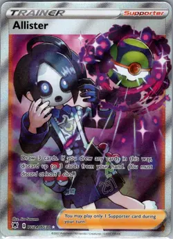Allister TG24/TG30 SWSH10: Astral Radiance Trainer Gallery - Pokemon Card - NM - Image 1