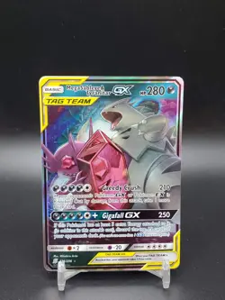 Mega Sableye & Tyranitar GX 126/236 Unified Minds LP Pokemon Card - Image 1