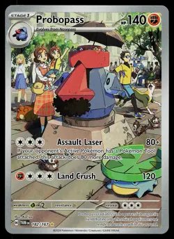 Pokemon Card - Probopass Twilight Masquerade 182/167 Illustration Rare 2024 - Image 1