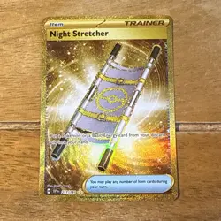 Night Stretcher 251/191 Secret Gold Rare Surging Sparks Pokemon Card NM - Image 1