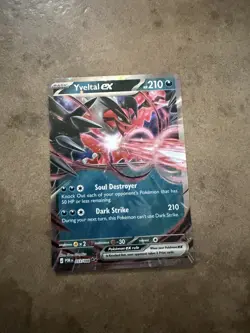 Pokemon TCG Perfect Order Yveltal EX 053/088 NM Card English - Image 1