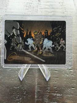 MTG Art Card The Last Ronin's Technique TMNT | Gold-Stamped Signature TMT - Image 1