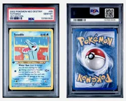 Totodile Neo Destiny 1st Edition Regular Card 85/105 PSA 10 - Image 3