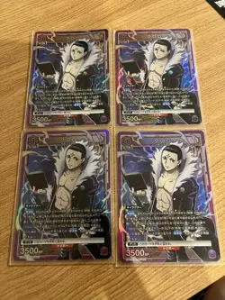 Union Arena Chrollo SR 4 Card Set Limited Edition Mint - Image 1