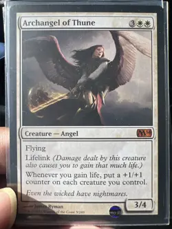 Magic the Gathering - Archangel of Thune - Magic 2014 (M14) LP - Image 1