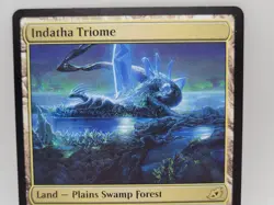 MTG Indatha Triome NM Ikoria IKO Rare Tri Land Cycling EDH Mana Fixing - Image 2