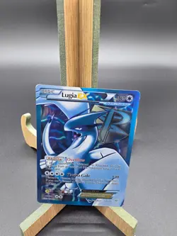 Pokemon TCG Lugia EX 134/135 HP 180 Team Plasma Toyste Beach Holo Trading Card - Image 1