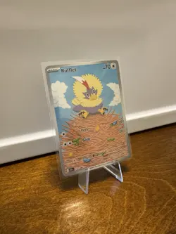 Pokemon TCG - Rufflet - Black Bolt 154/086 Illustration Rare Full Art Holo - Image 2