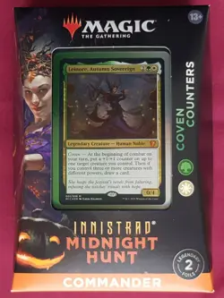 Magic The Gathering INNISTRAD MIDNIGHT HUNT COMMANDER DECK COVEN COUNTERS MTG - Image 1