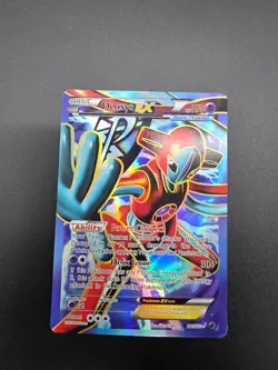Pokemon TCG Deoxys EX 111/116 HP 170 Team Plasma 5ban Graphics Holo Trading Card - Image 2