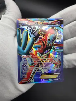 Pokemon TCG Deoxys EX 111/116 HP 170 Team Plasma 5ban Graphics Holo Trading Card - Image 4