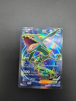 Pokemon TCG Rayquaza EX 104/108 HP 170 Ryo Ueda Reverse Holo Trading Card Game - Image 2