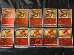 Pokemon Gem Pack Vol.2 Holo Flareon Lot Of 10 Cards Master Ball & More - Image 1